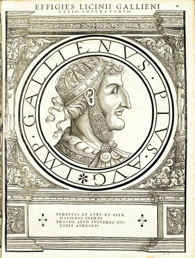 Gallienus, illustration from 